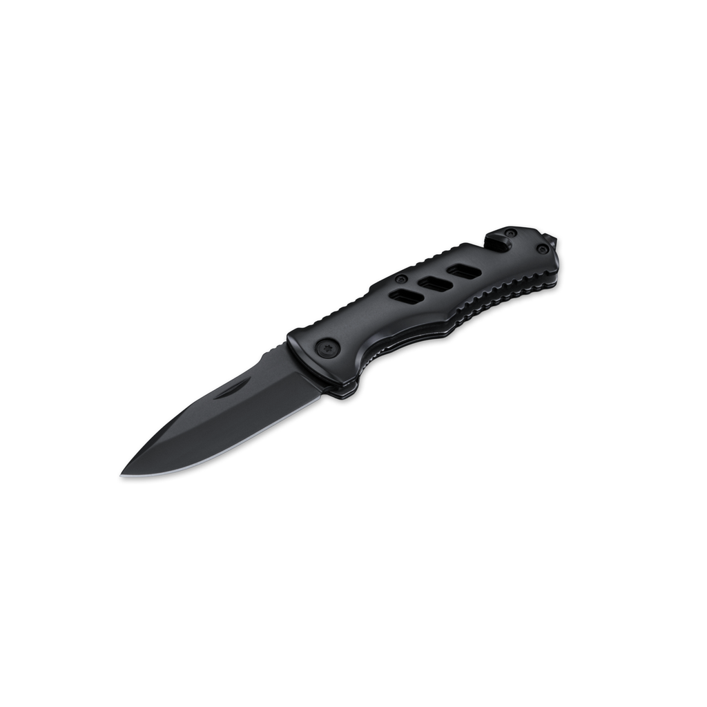 Optima titanium-coated steel rescue knife mini