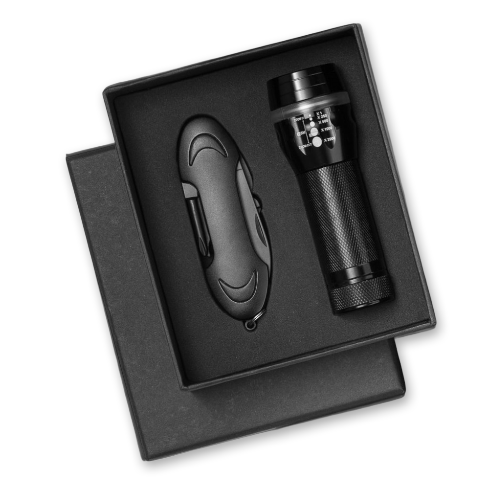 Set Colorado I: led torch & pocket knife