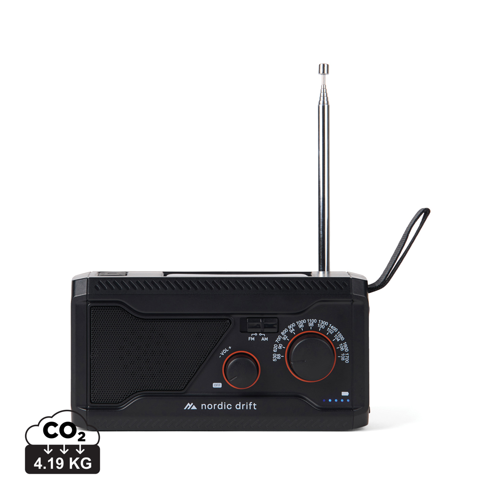 Nordic Drift Titan IPX4 multifunctional radio 4000mah