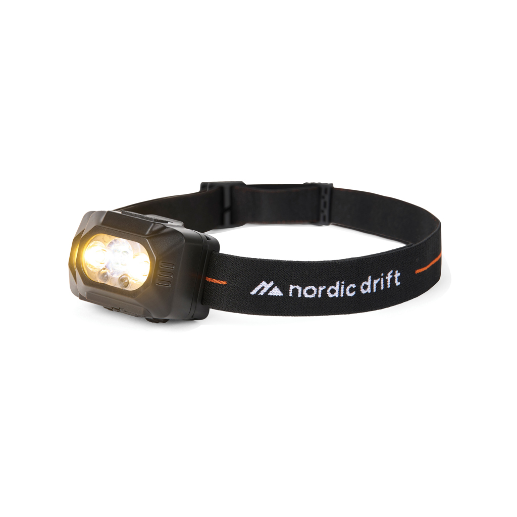 Nordic Drift Everest high performance dual battery headtorch