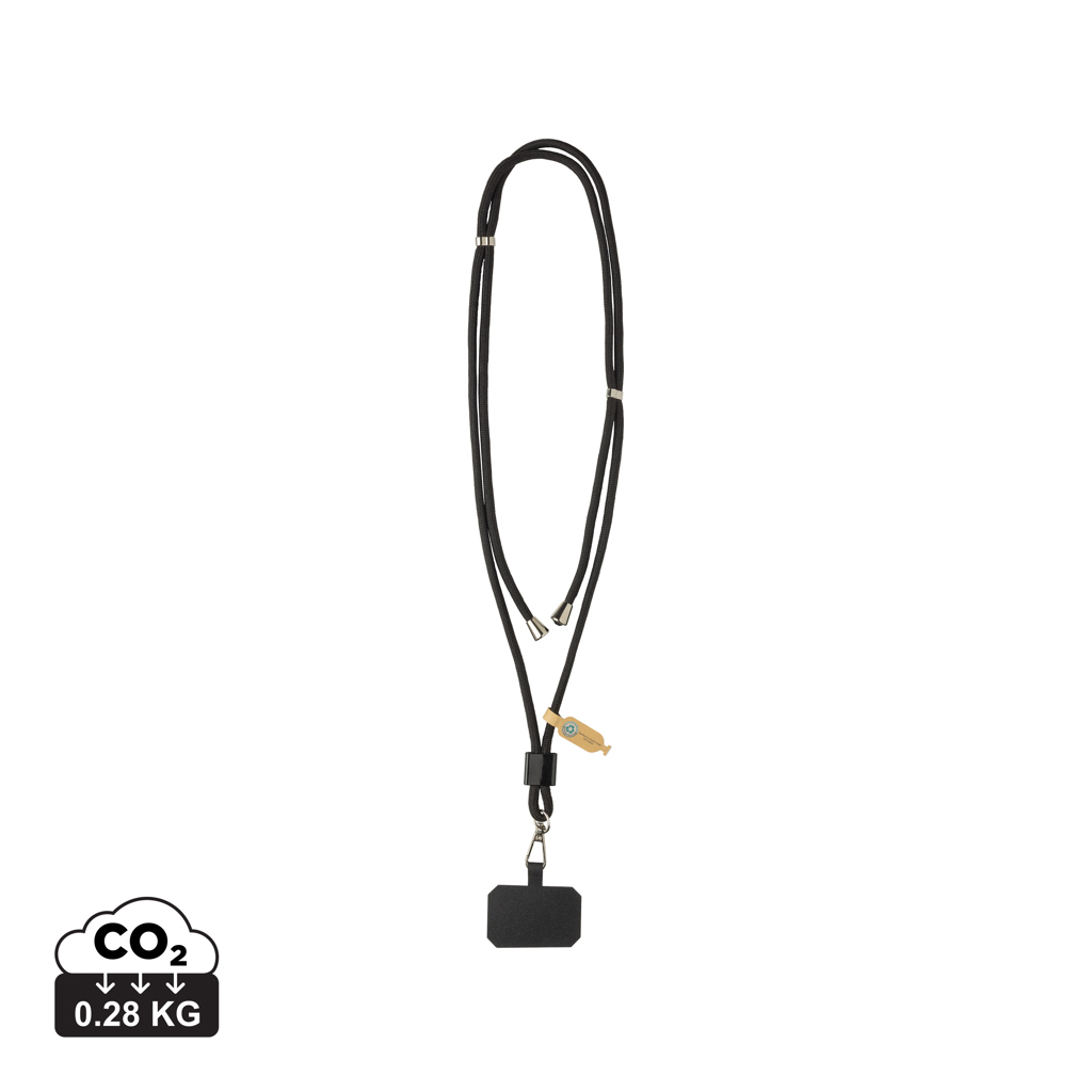 CarryLoop RCS recycled PET adjustable phone holder lanyard
