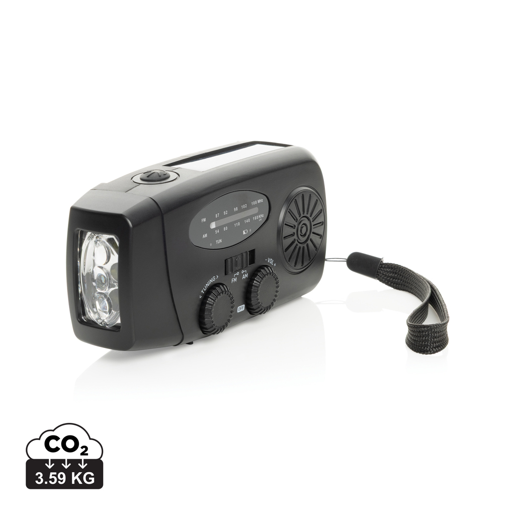 RescueWave RCS recycled plastic emergency radio
