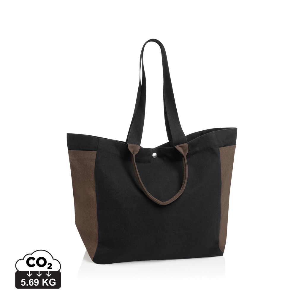 BEAU AWARE™ 400gsm recycled canvas all-round shopper