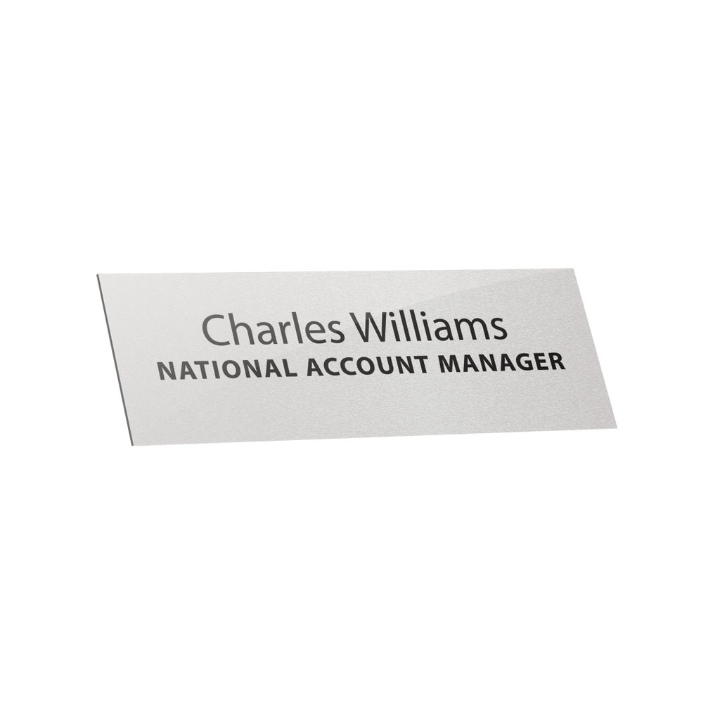 Aluminium Plate To Fit 10 ins x 1&half ins Holder