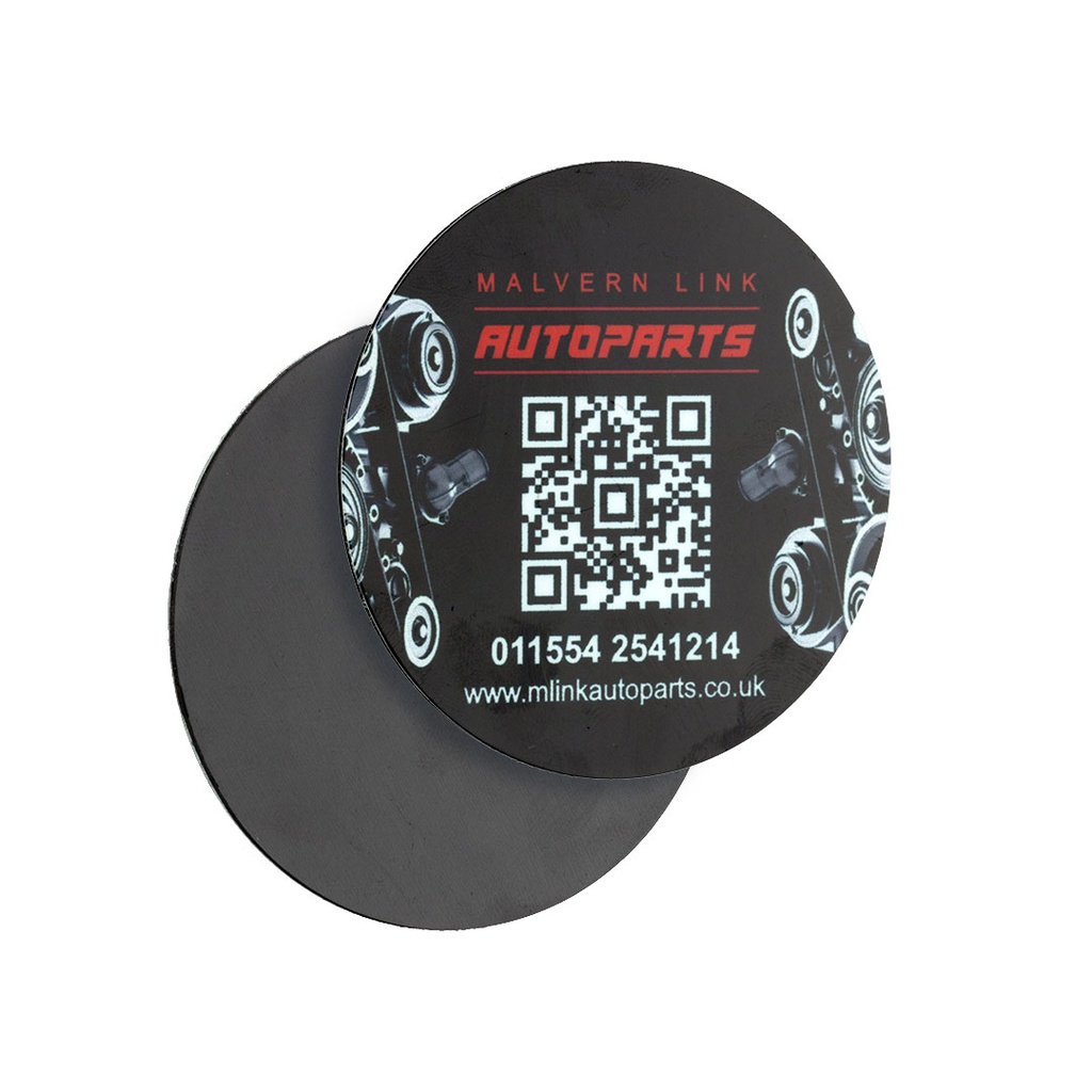 Aluminium Fridge Magnet 63mm Round