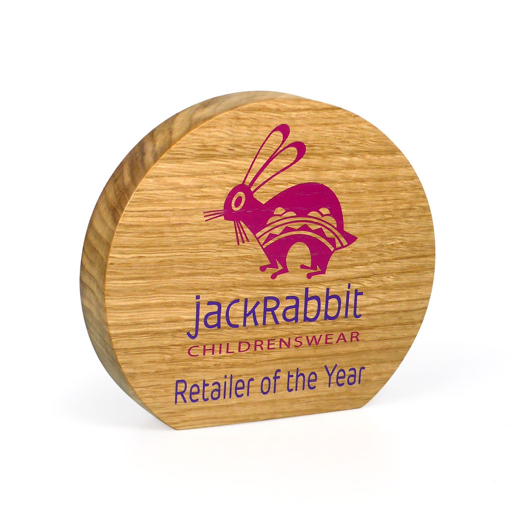 Real Wood Sunrise Award 160mm x 140mm