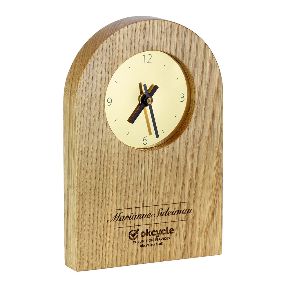 Arch Clock 145mm x 220mm With 89mm Round Face