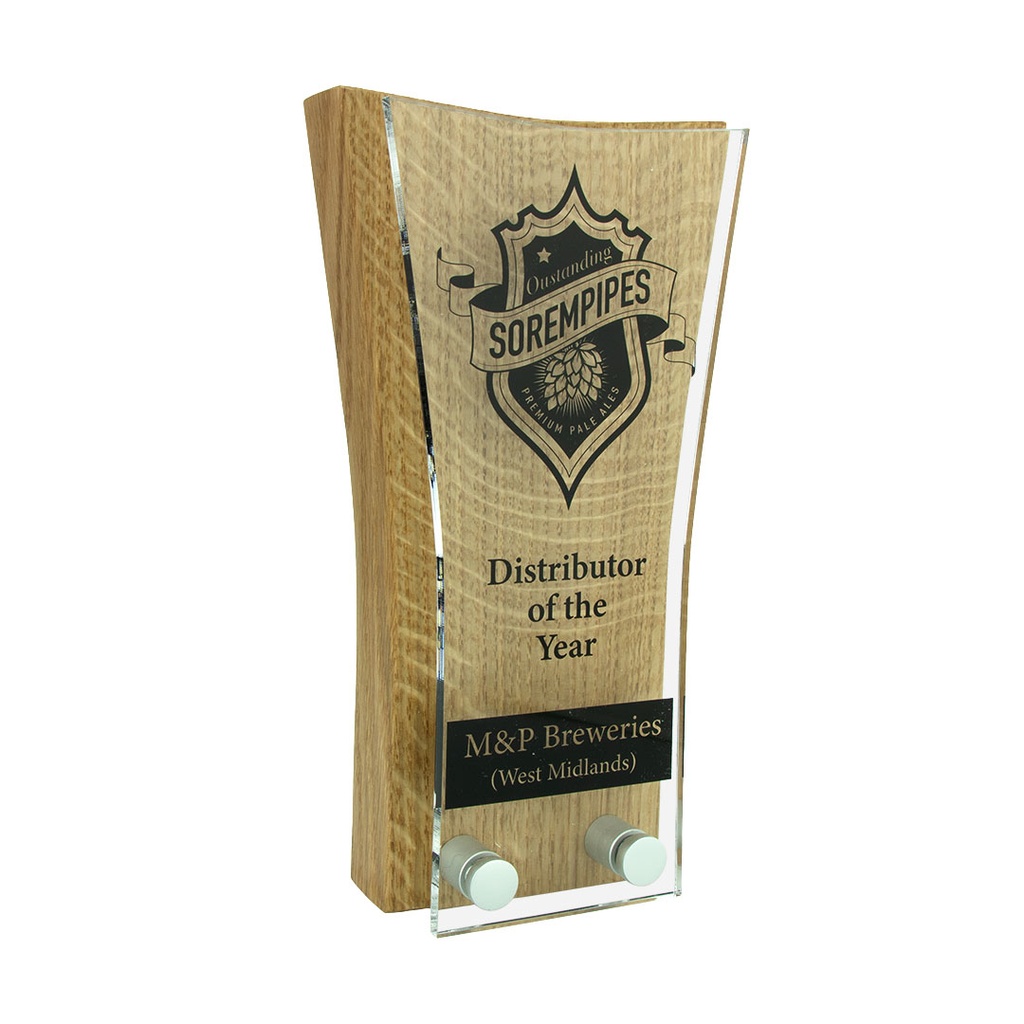 Swell Award 81mm x 150mm With Acrylic Front