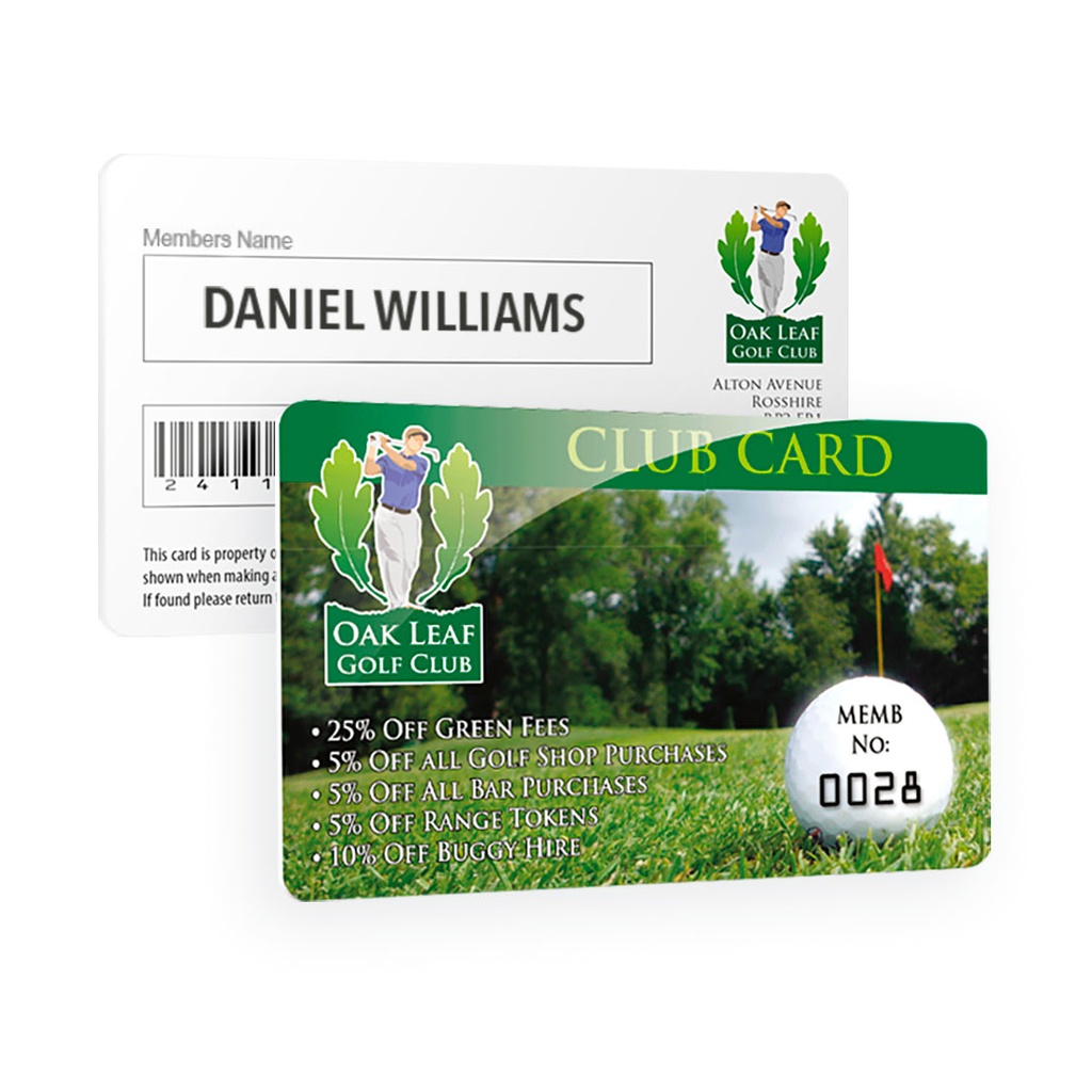 Double Sided ID Card 86 x 54 Full Colour