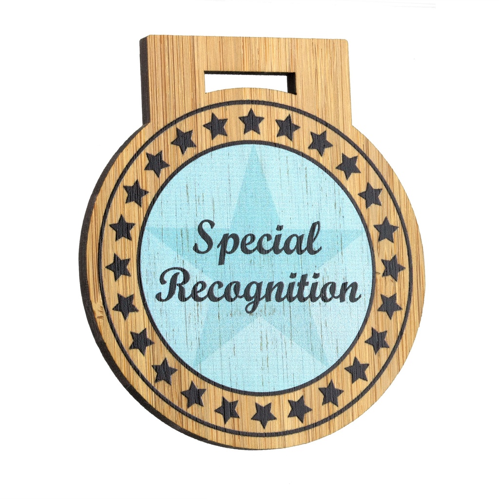 Bamboo Medal Up To 90mm Max