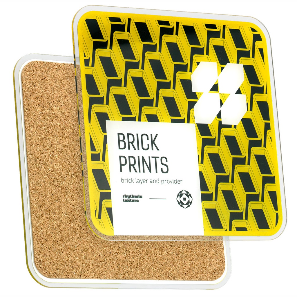 Recycled Acrylic Coaster Square Large