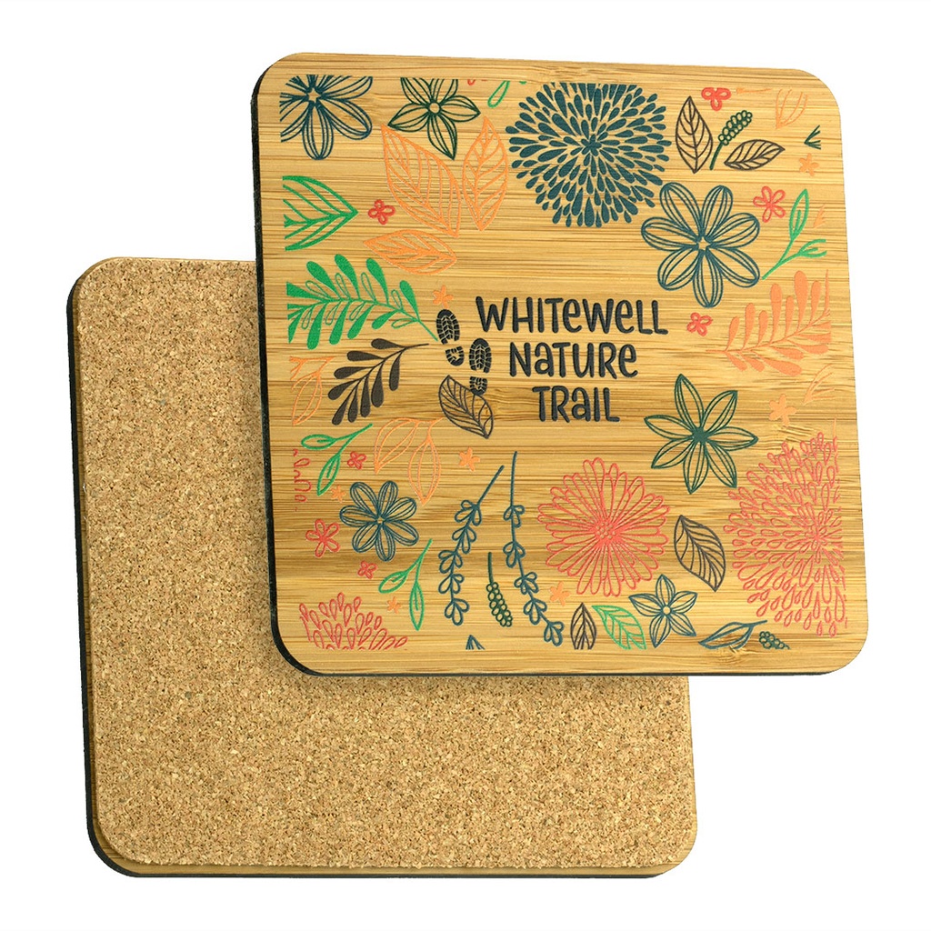 Bamboo Coaster 128mm Square