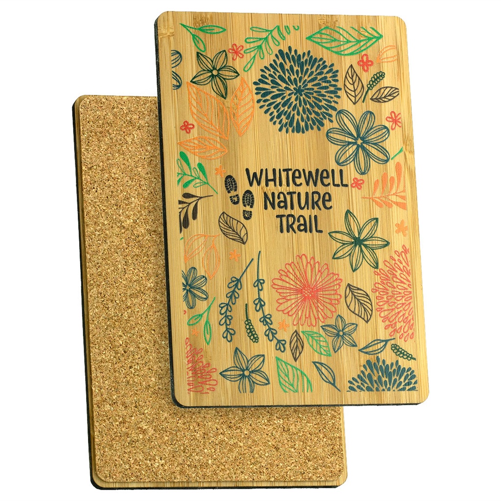 Bamboo Coaster 149mm x 98mm Oblong