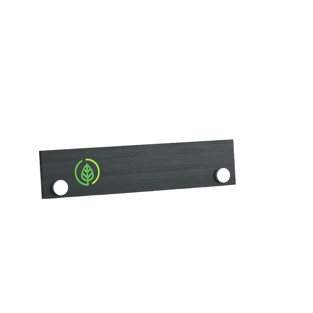 Bamboo Blackboard Pillar Nameplate 180mm x 40mm
