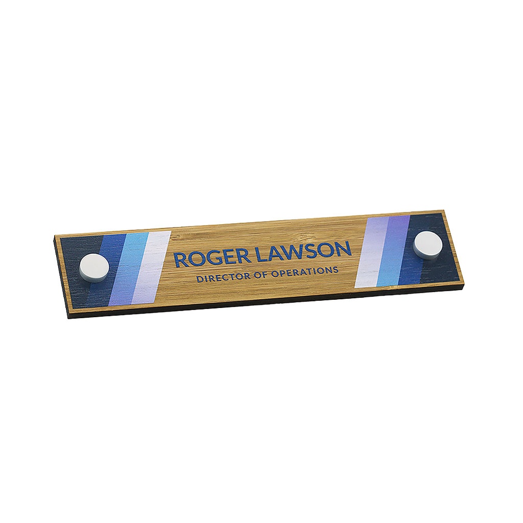Bamboo Pillar Doorplate 180mm x 40mm