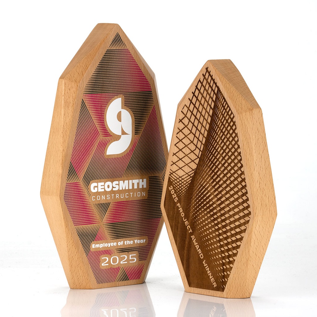 Facet Award 110mm x 200mm
