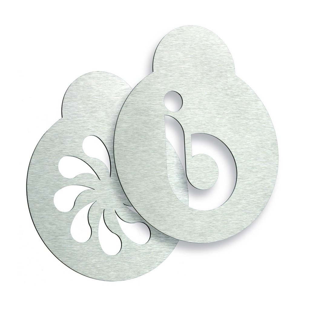 Bespoke Stainless Steel Coffee Stencil