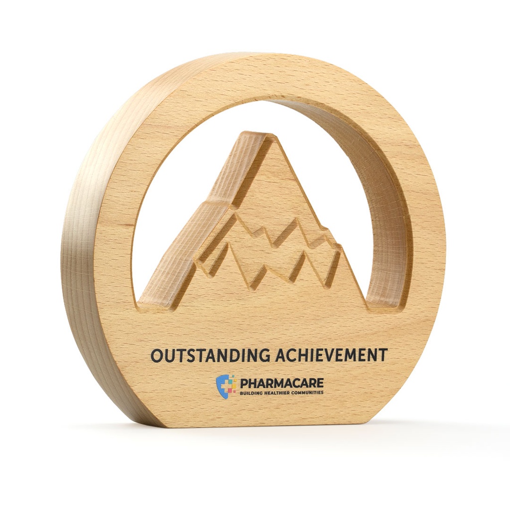 Beech Peak Cut Out Award 180mm x 160mm