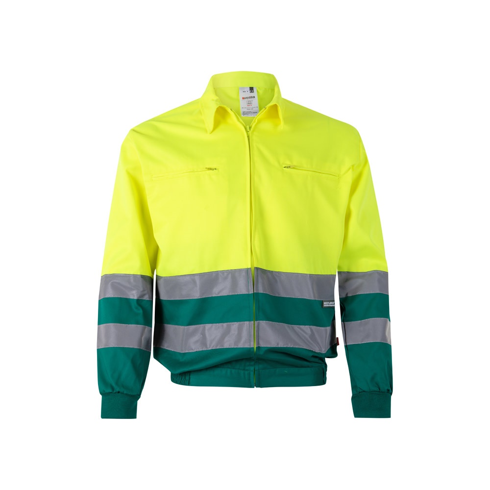 VL NEPTUNE LARGE. Two-tone twill jacket (210g/m²) in polyester (80%) and cotton (20%)
