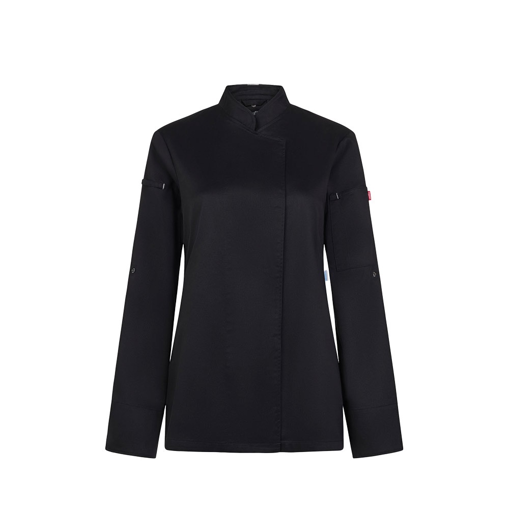VL THOTH. Women's kitchen jacket (190 g/m²) made from cotton (35%) and recycled polyester (65%)