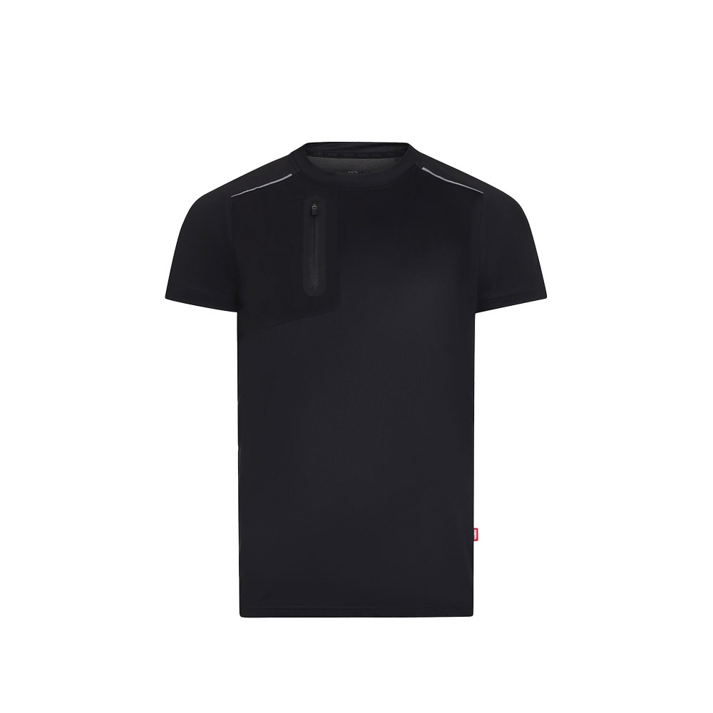VL RHEA. Technical waffle T-shirt (110 g/m²), made from 100% recycled polyester