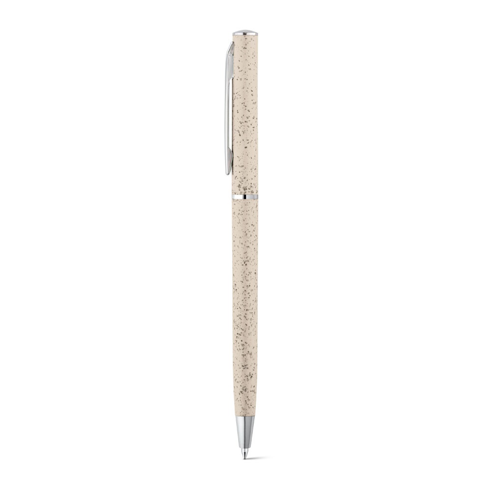 DEVIN. Ball pen with wheat straw fibre and ABS with twist mechanism