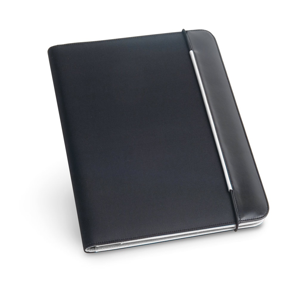 FITZGERALD. A4 folder in PU and 800D with lined pages