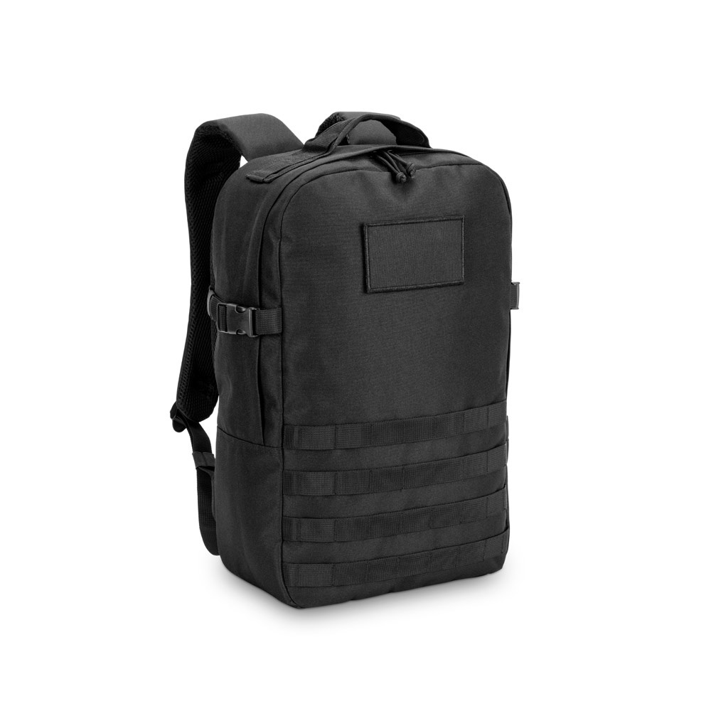 EDINBURGH BPACK. 17'3" Military-style backpack in 600D, high-density recycled polyester and lining in 210D recycled polyester
