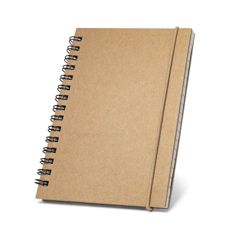 MARLOWE. Spiral pocket sized notepad with lined pages