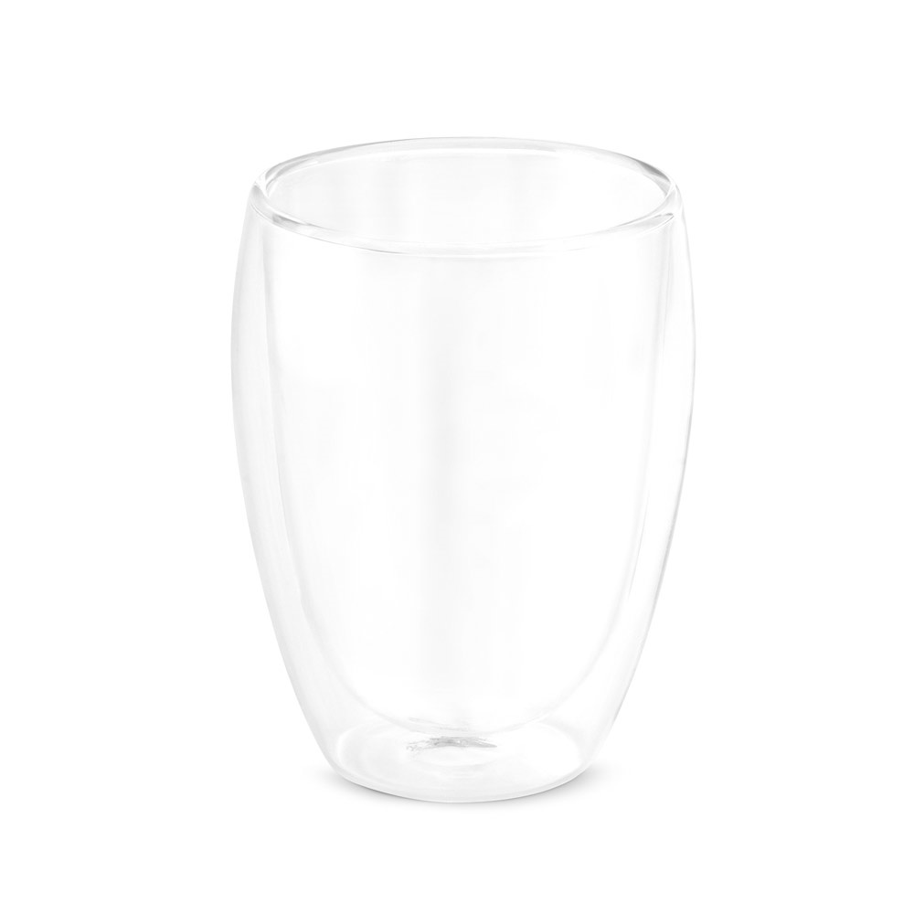 MACHIATO CUP. Borosilicate glass cup 350 mL