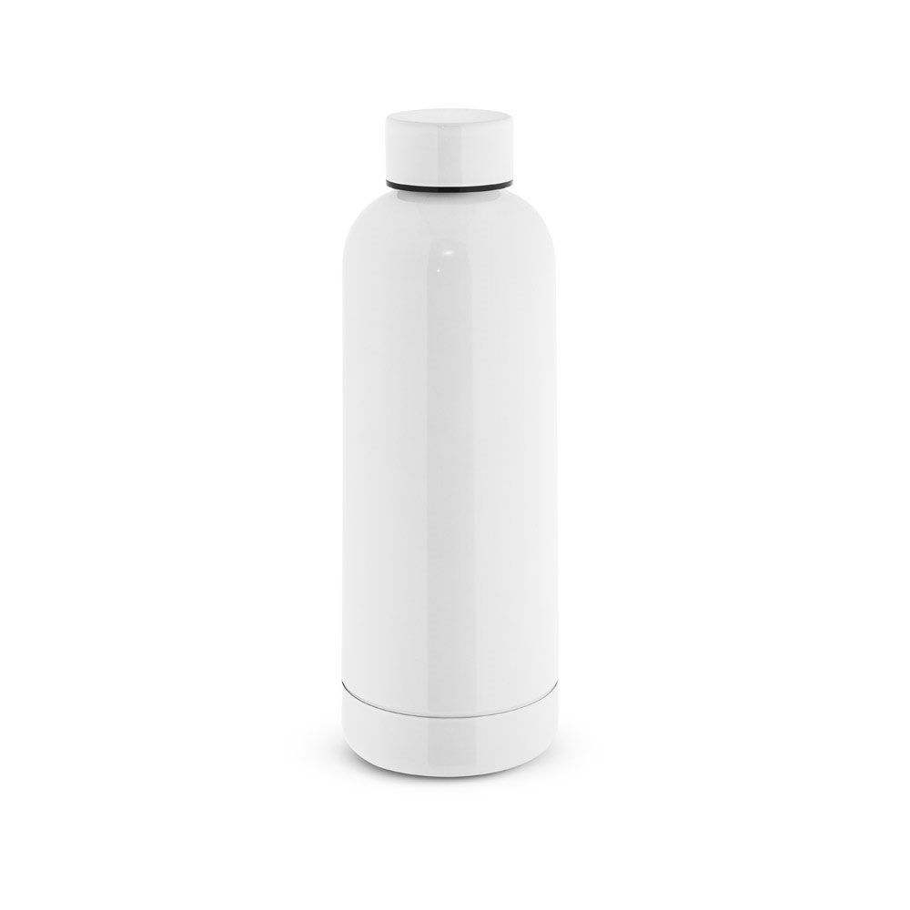 ODIN METTALIC. Bottle in 90% recycled stainless steel 550 mL