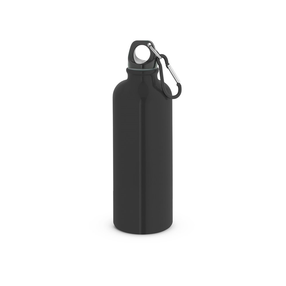 KELCE. Single-wall stainless steel bottle with carabiner clip 550 ml