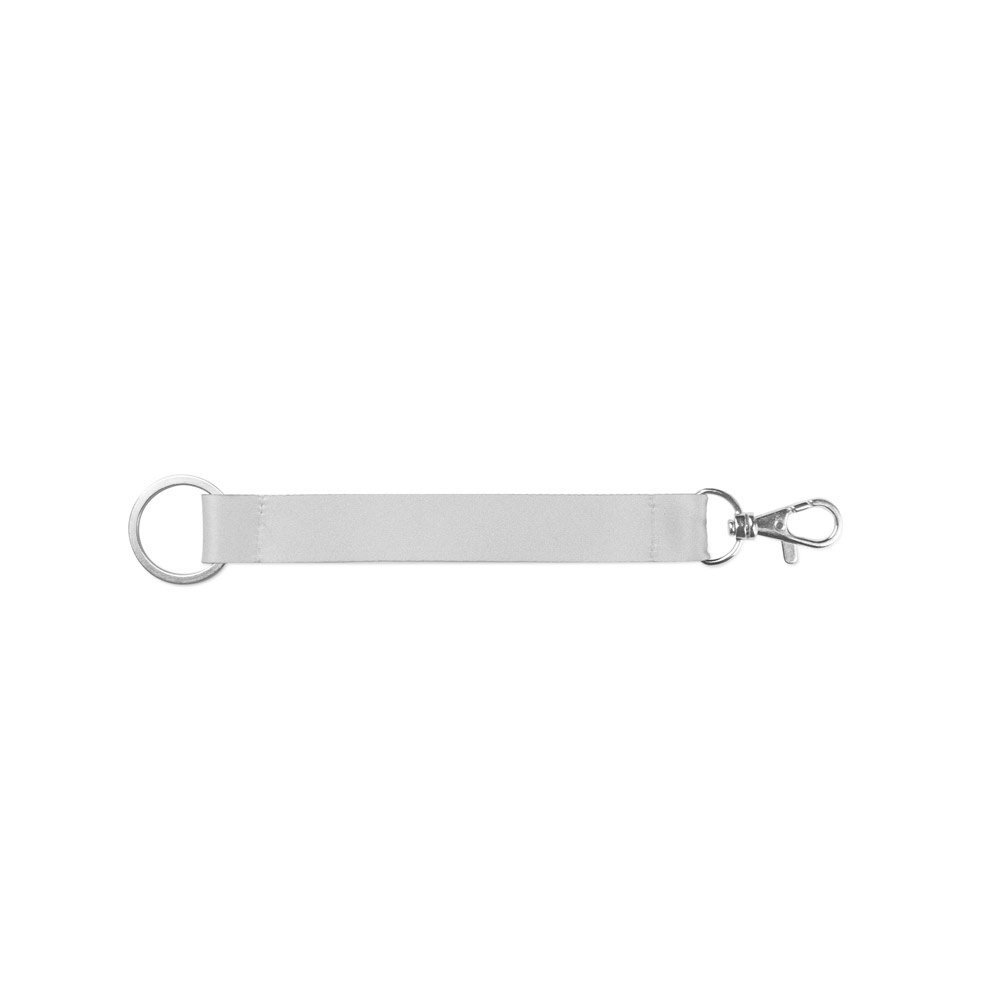 WALSALL. SET Lanyard SUBLIMATION Short II DUO (20 mm) in recycled polyester (100% rPET) with ring Ø 32 mm and Hook Trigger Snap 20 mm
