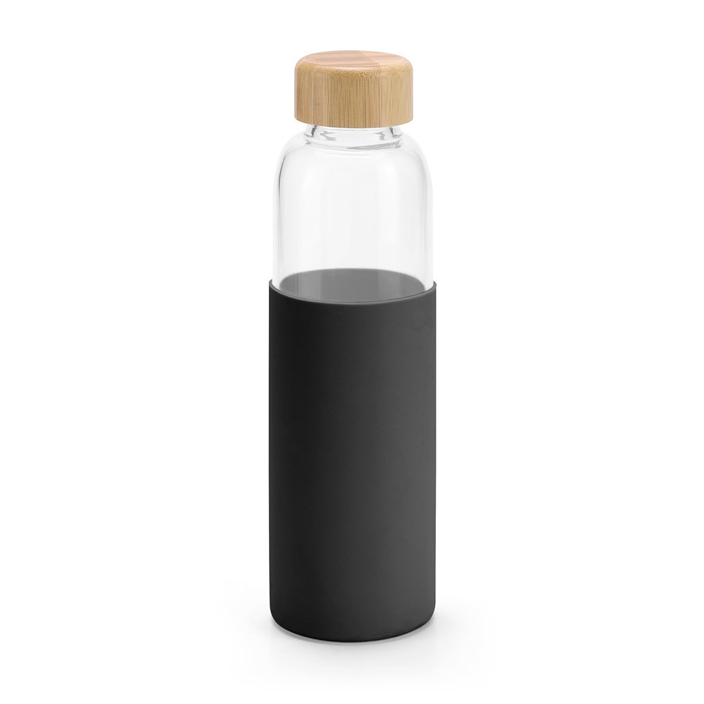 DAKAR. Bamboo and borosilicate glass bottle 600 mL