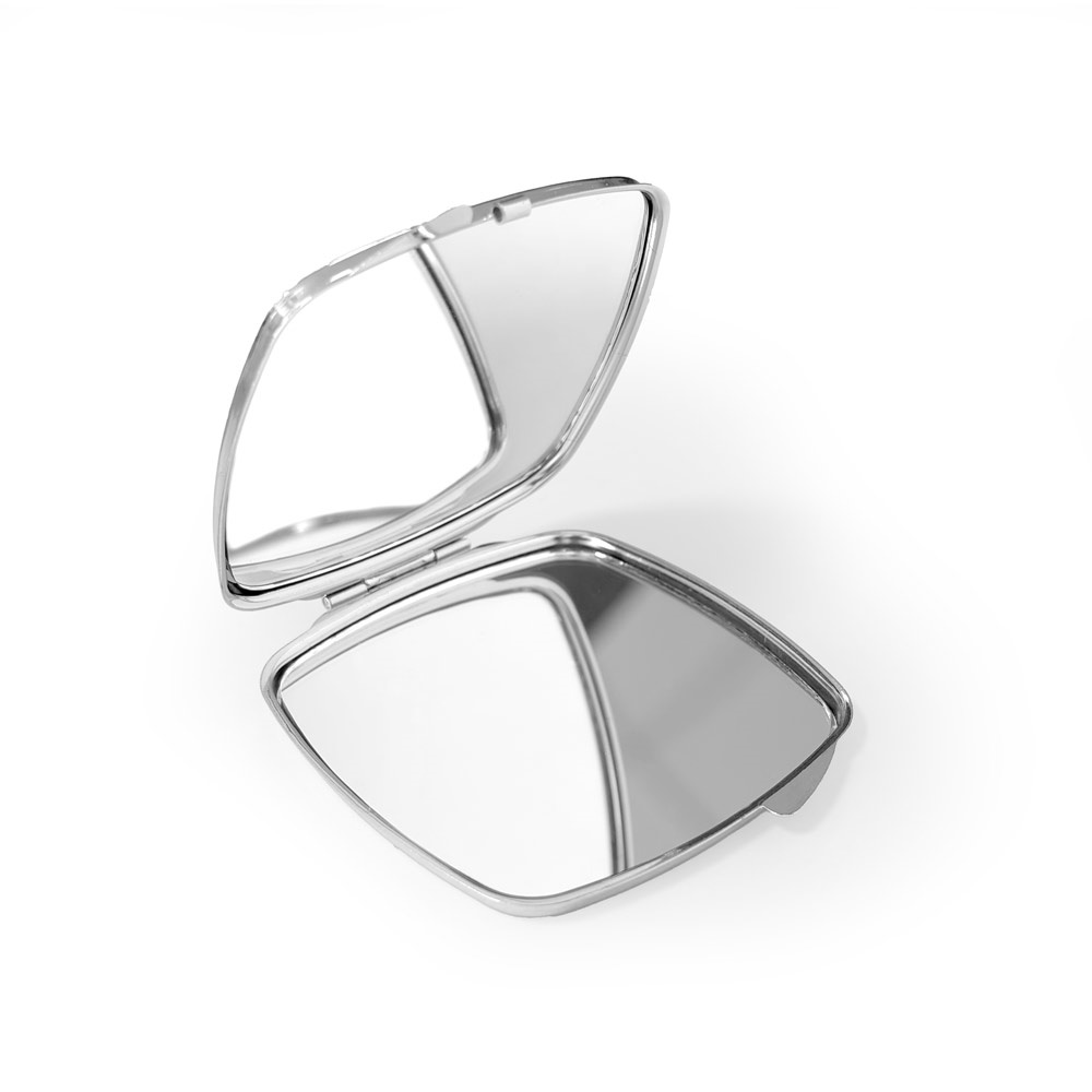 SHIMMER. Metal compact mirror