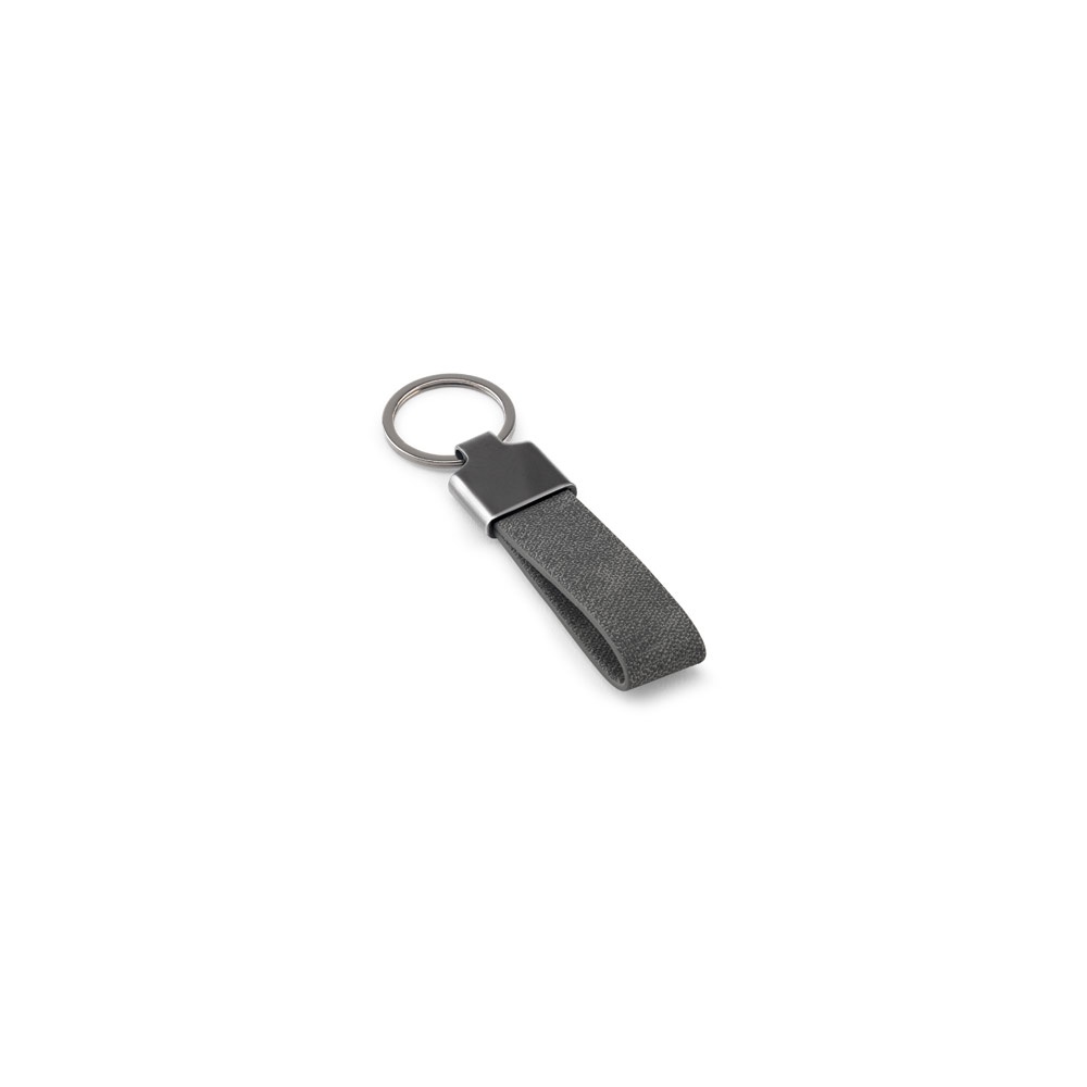 VAUGHN. Set consisting of a card holder and a key holder, both made of metal and recycled polyester (30% rPET)