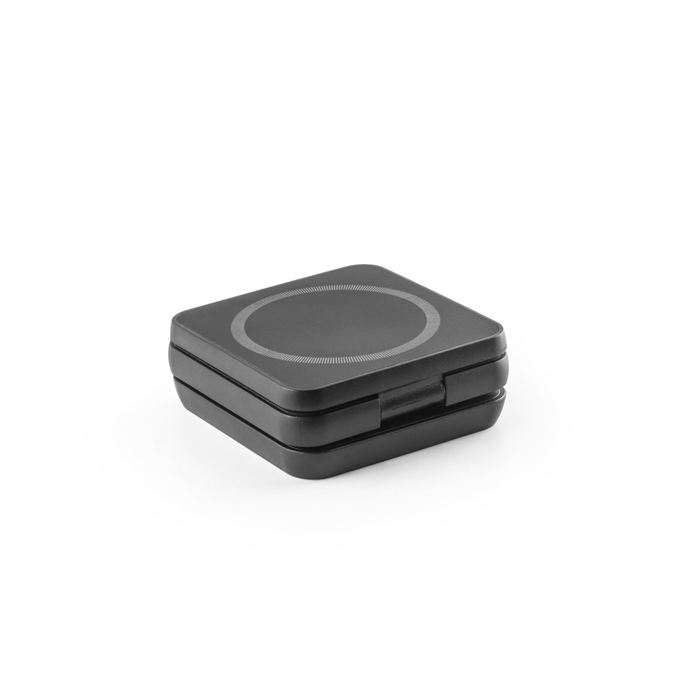 BROGLIE. Super fast 15W 4-in-1 magnetic wireless charger in recycled ABS (100% rABS)