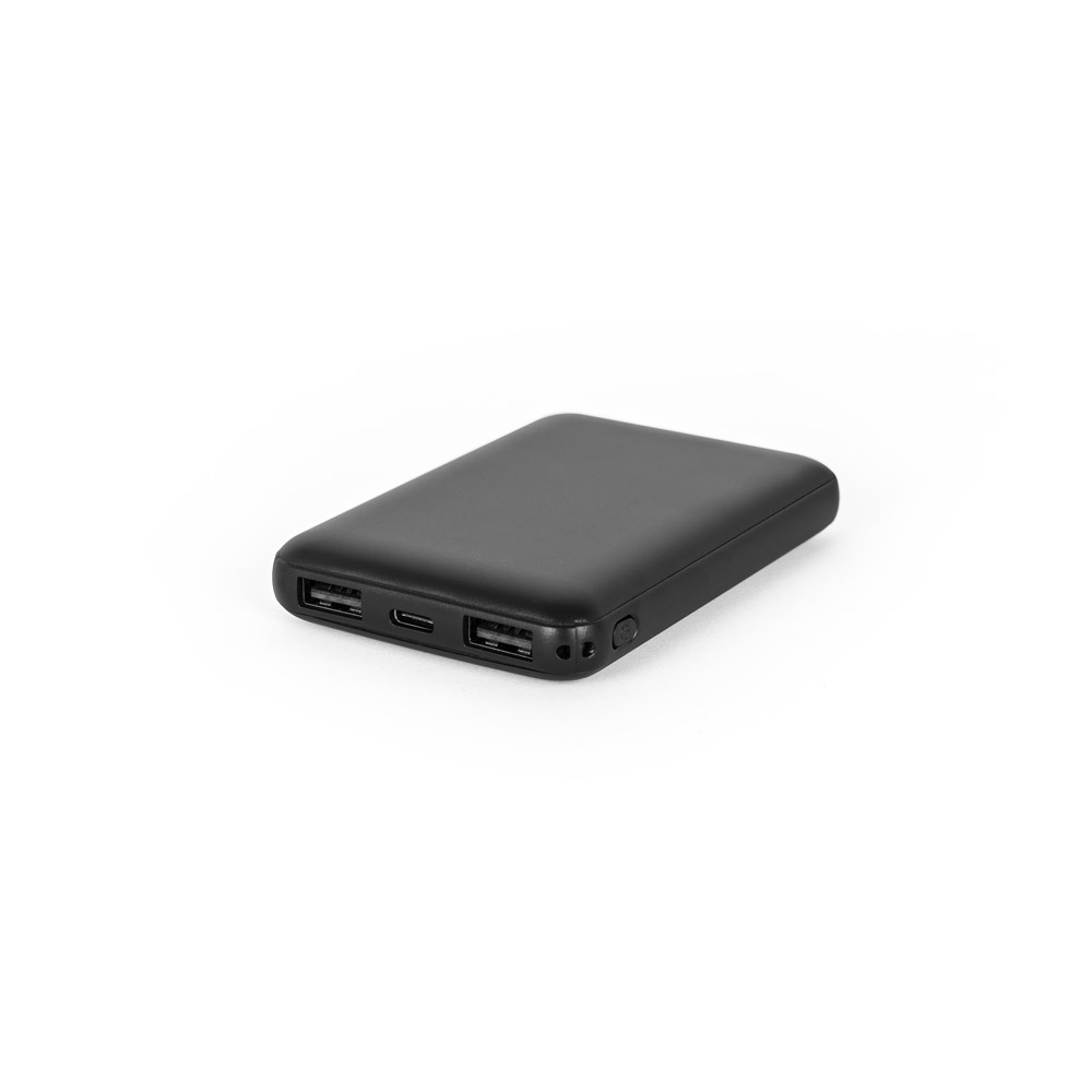 LEAKEY 5. Power bank 5.000 mAh in recycled ABS (100% rABS)