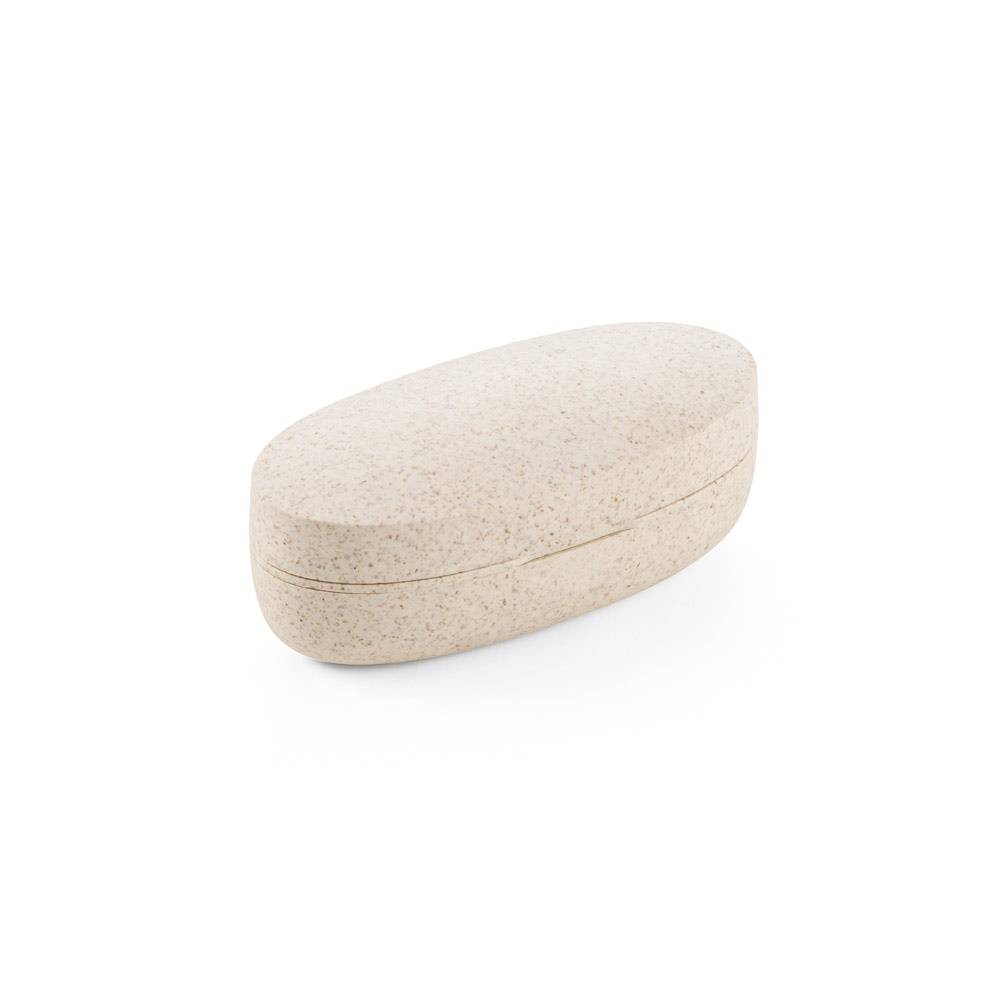 FOURIER. Wireless earphones with 3-hour battery life in wheat straw fibre and PP