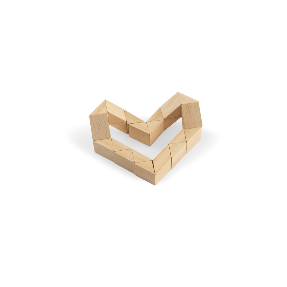THINKO. Wooden puzzle with 24 pieces
