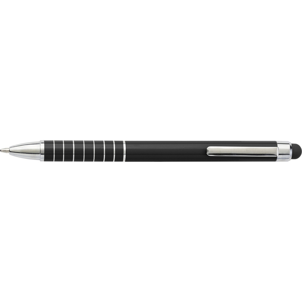 Aluminium ballpen with stylus