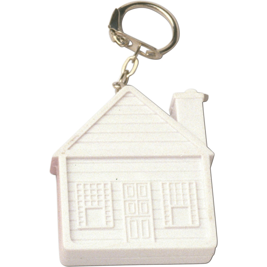 House tape measure keyring (2m)