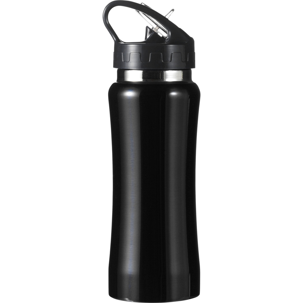 Stainless steel single walled drinking bottle (600ml)