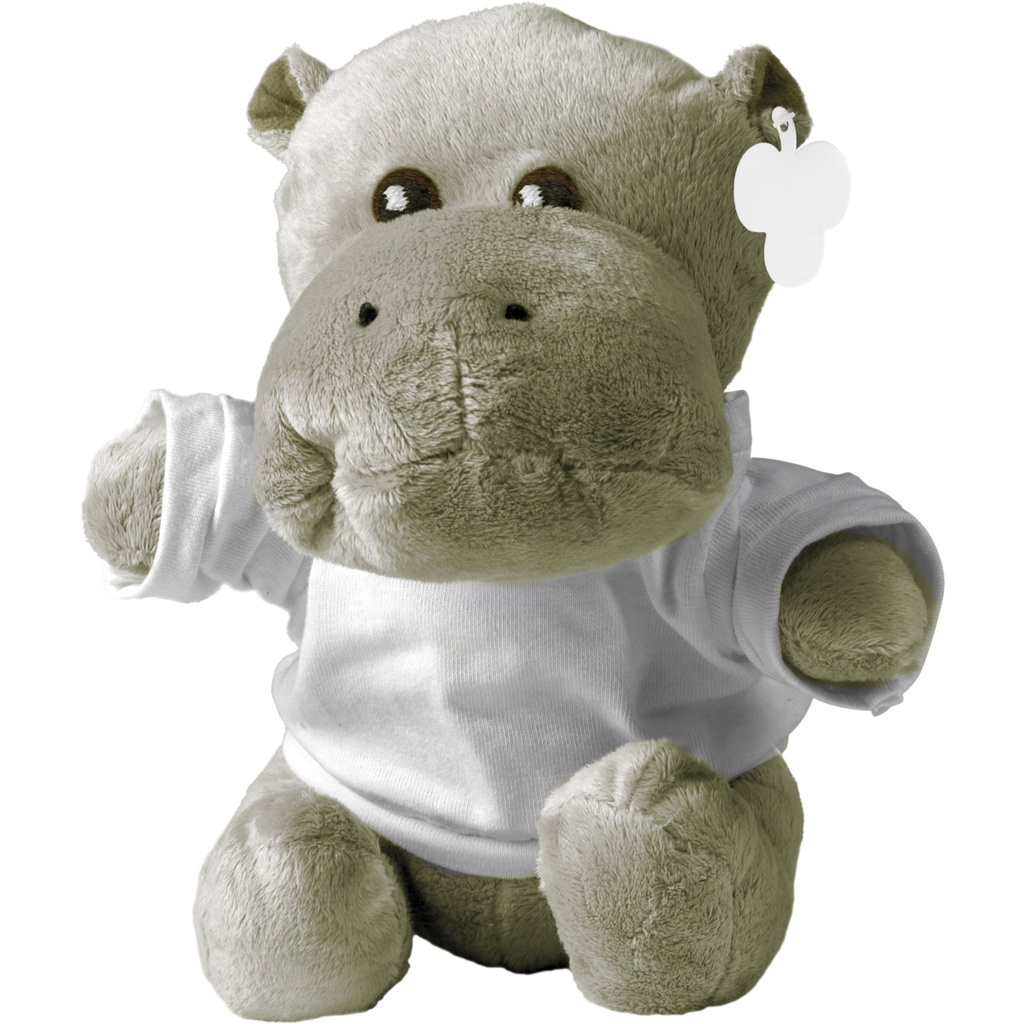 Plush hippo
