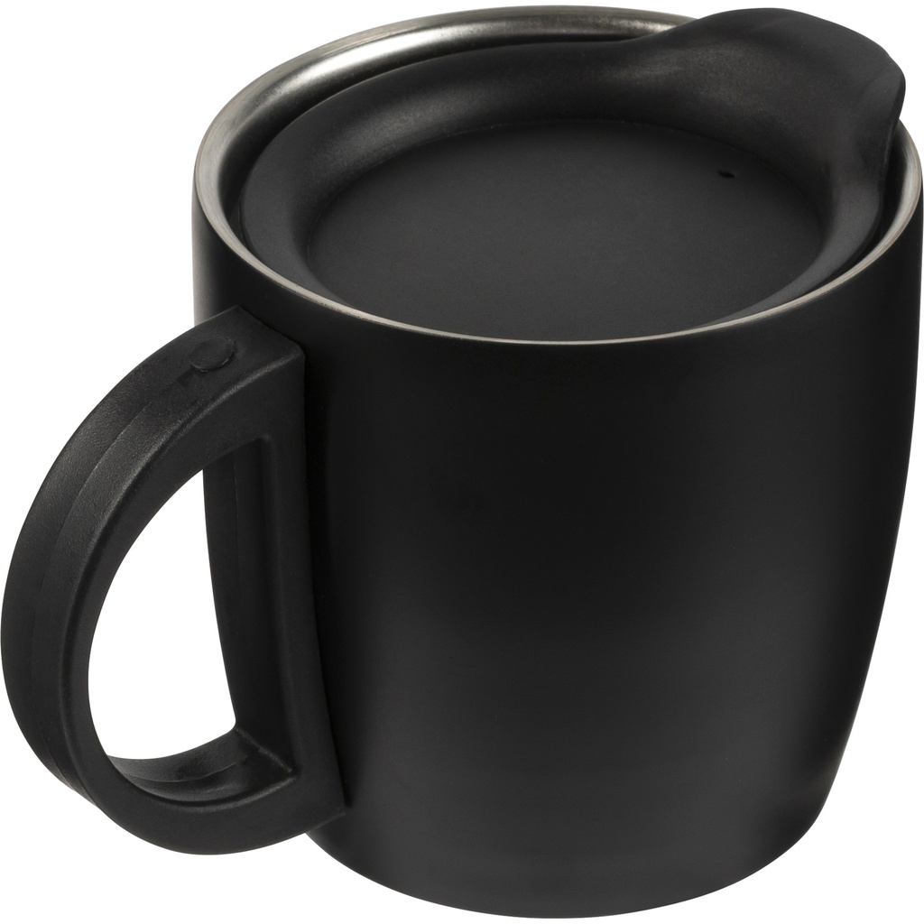 Double walled steel travel mug (350ml)