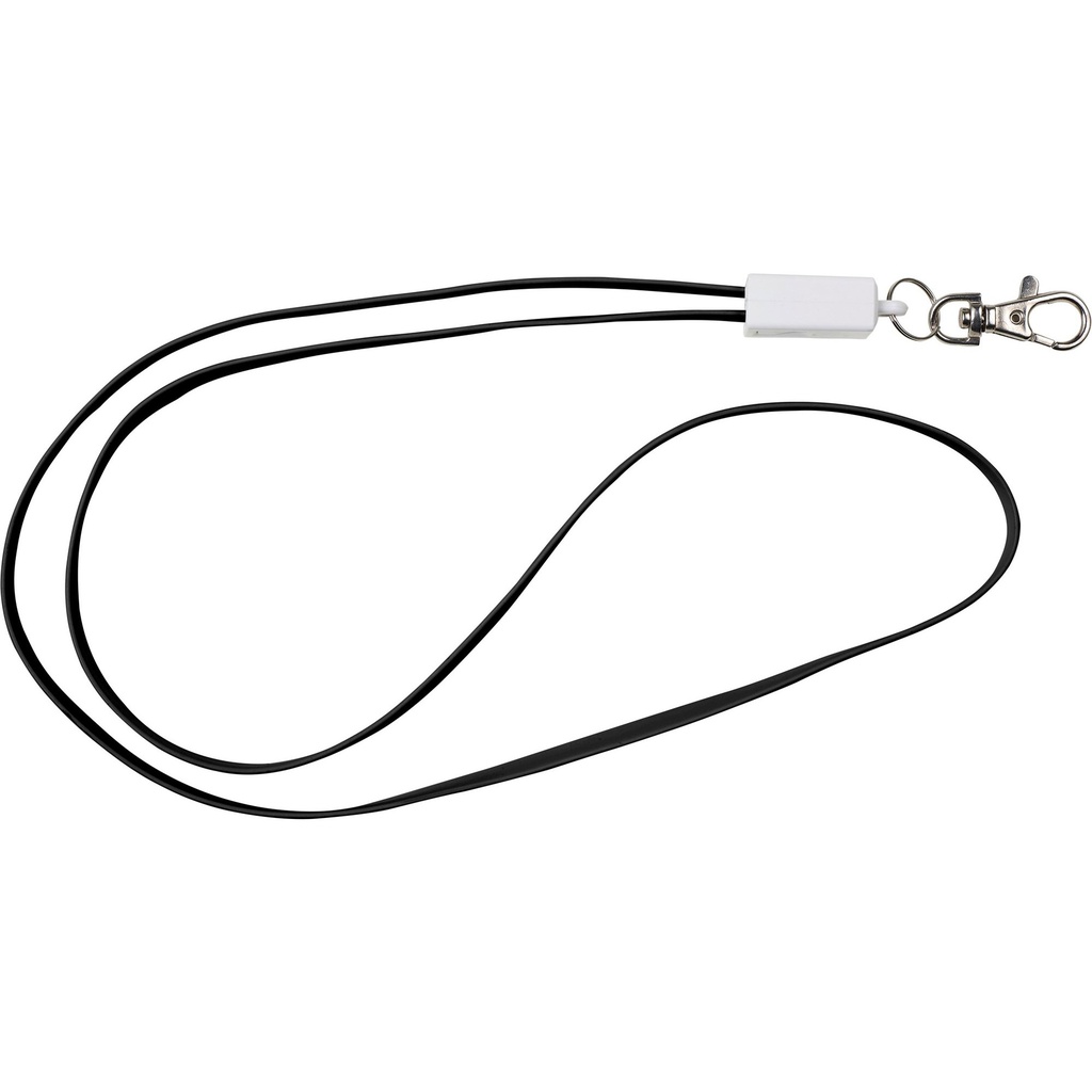 Lanyard and charging cable