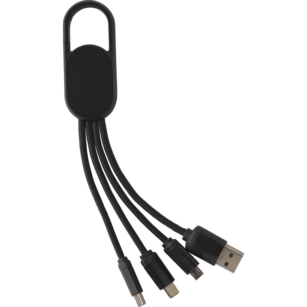 Light up logo charging cable set