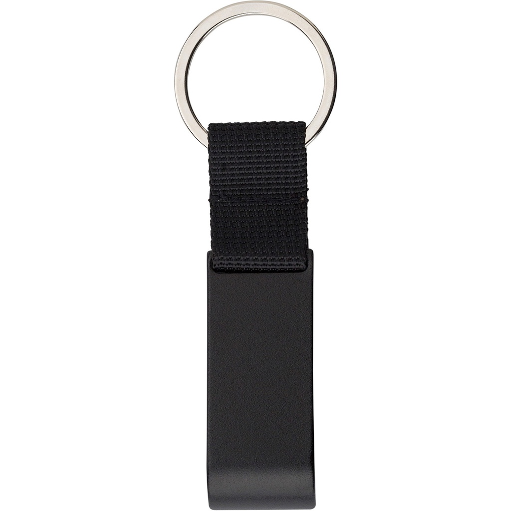 Metal bottle opener keyring