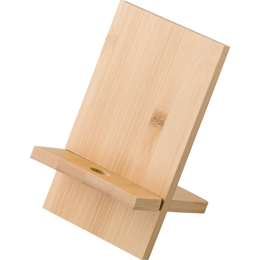 Bamboo phone stand