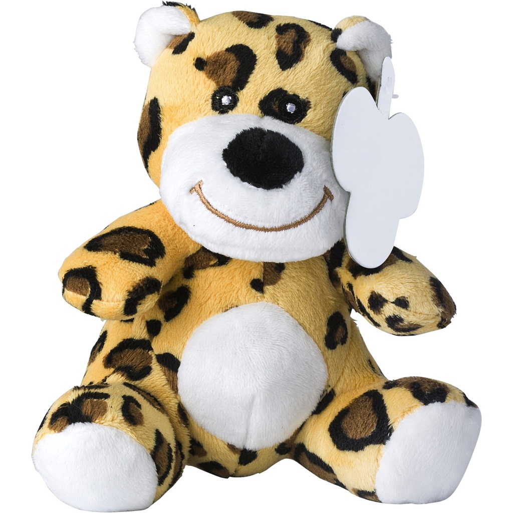 Plush leopard, suitable for direct digital print